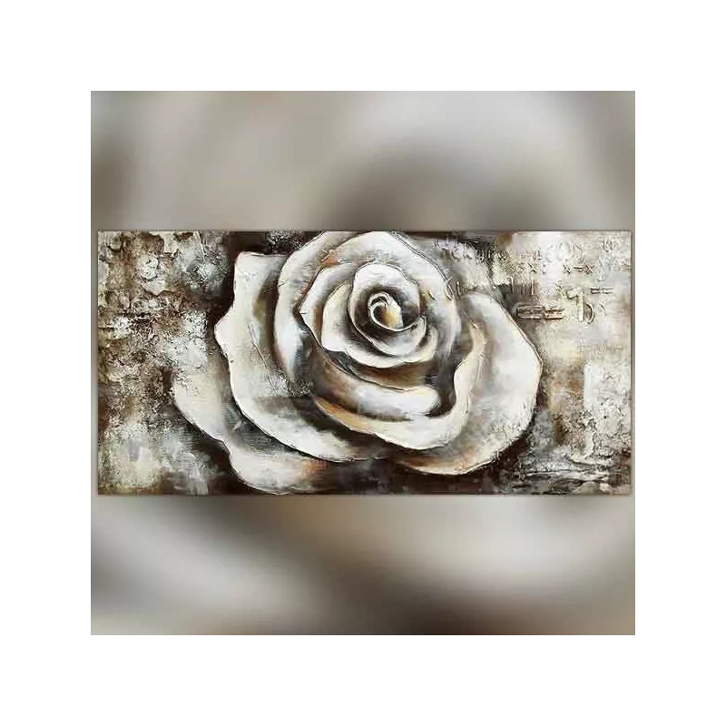 Rosenknopp på strukturerad bakgrund, 120x60x4 cm